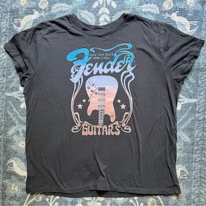 Fender guitar graphic T-shirt